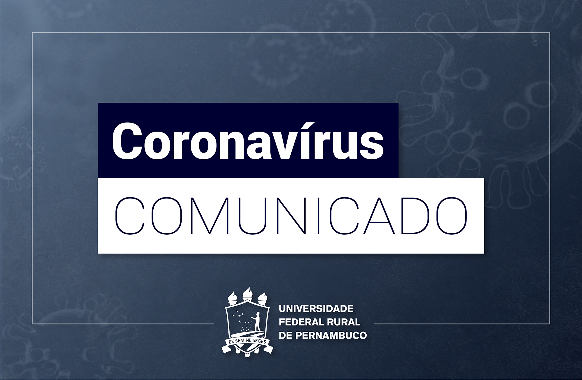COMUNICADO CORONAVÍRUS